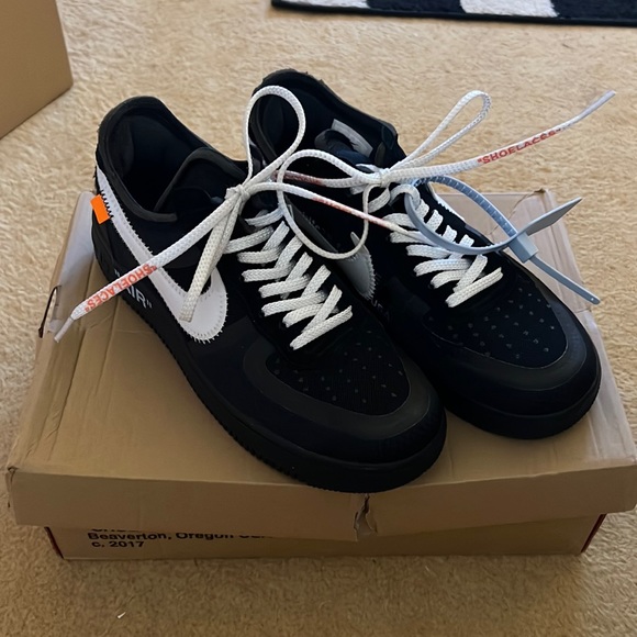 off white nike black